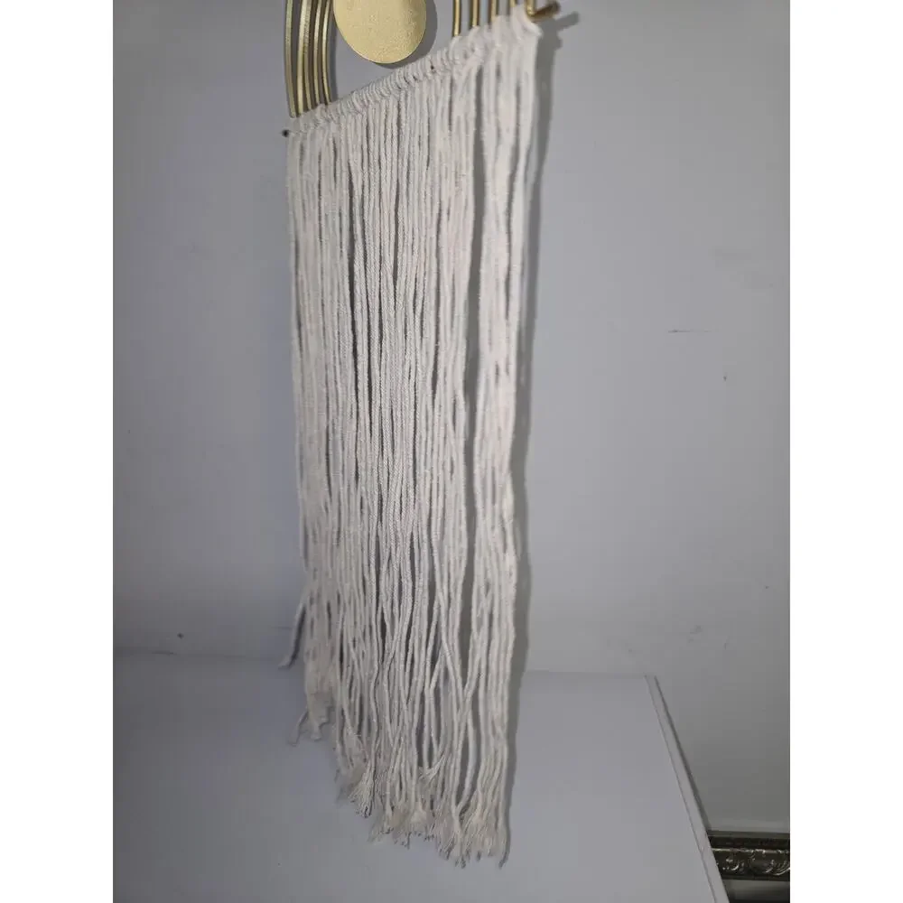 Gold and Cream Boho Wall Hanging by